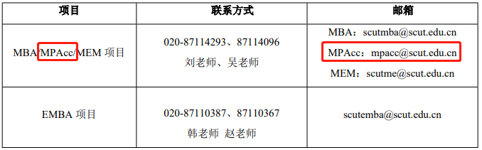 華南理工大學(xué)2021年MPAcc復(fù)試錄取實施方案