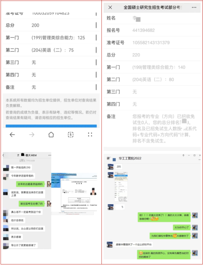 榮耀時刻!華章學員22考研高分霸屏又來卷了! 榮耀時刻!華章學員22考研高分霸屏又來卷了!